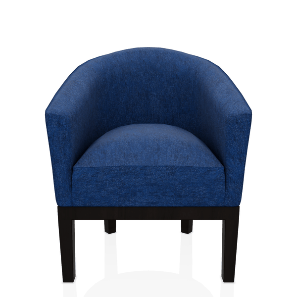 BUTACA ADELIA TELA MICROFIBRA ITALY AZUL ATLANTICO