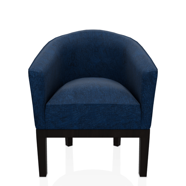 BUTACA ADELIA TELA MICROFIBRA ITALY VERDE AZULADO