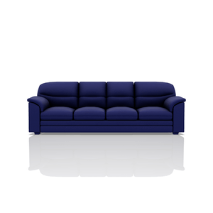 SOFA SANDERS PRANNA 4C AZUL REY