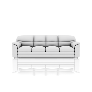 SOFA SANDERS ULTRA CUERO 4C BLANCO 01