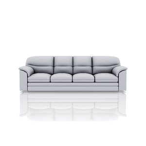 SOFA SANDERS ULTRA CUERO 4C SILVER 32