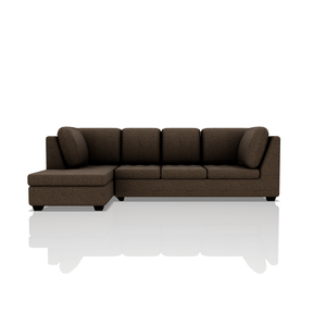 SOFA TADEO TELA DUNDAS SECCIONAL SEPIA
