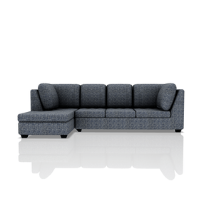 SOFA TADEO TELA LENA SECCIONAL AZUL