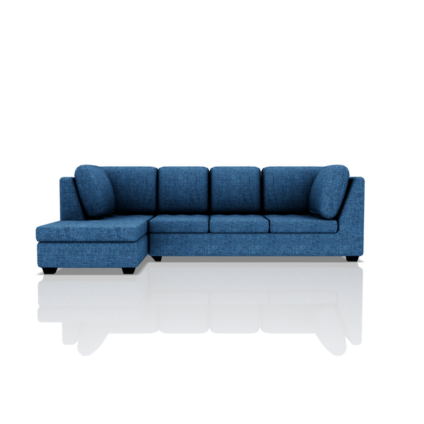 SOFA TADEO TELA NEW BELLA SECCIONAL AZUL