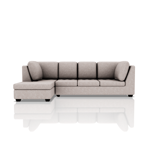 SOFA TADEO TELA NEW BELLA SECCIONAL CREMA