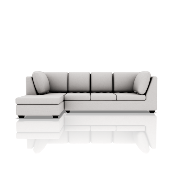 SOFA TADEO TELA NEW BELLA SECCIONAL PERLA