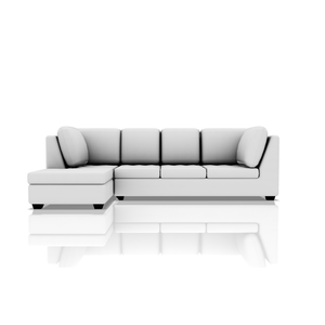 SOFA TADEO ULTRA CUERO SECCIONAL BLANCO 01