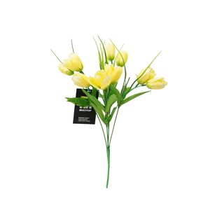 SAID FLOR ARTIFICIAL TULIPAN X7PCS 30X10 CM AMARILLO (SY05286-AM)