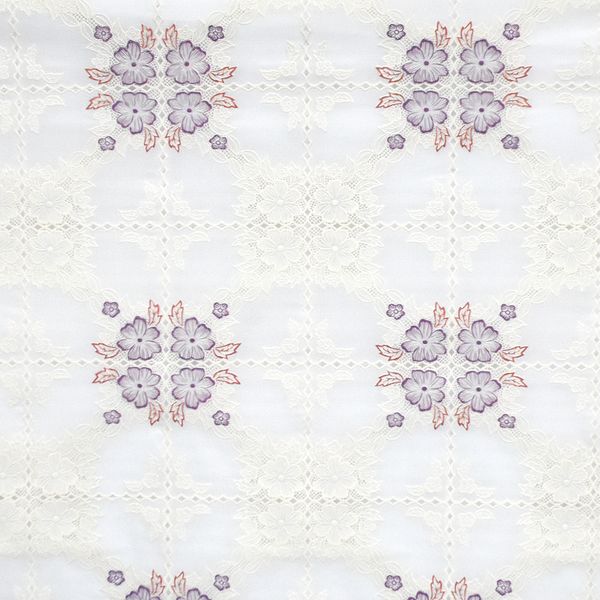 CUBREMESA ENCAJE PVC ESTELA CREMA