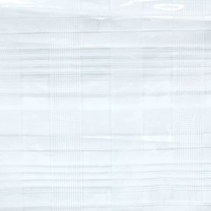 CUBREMESA TRANSP PVC KATE BLANCO