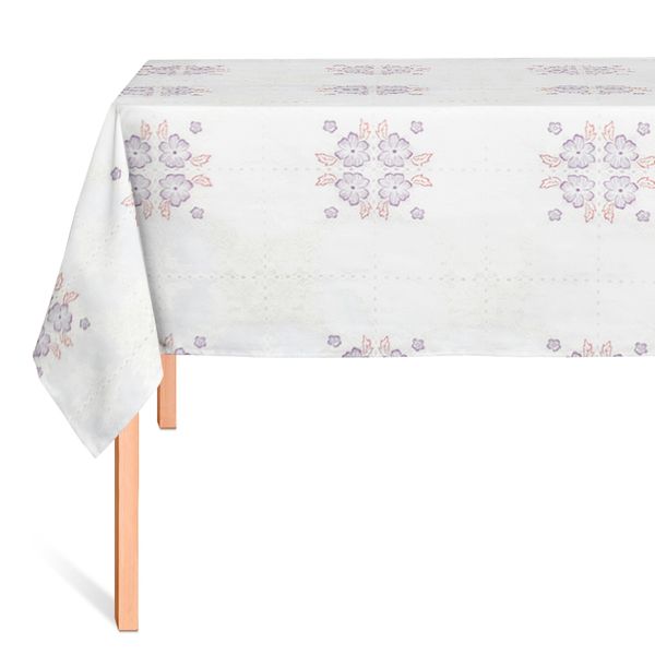 CUBREMESA ENCAJE PVC ESTELA CREMA