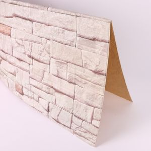 PAPEL TAPIZ 3D MARIANO 77X70X0.5 CM BLANCO/CREMA