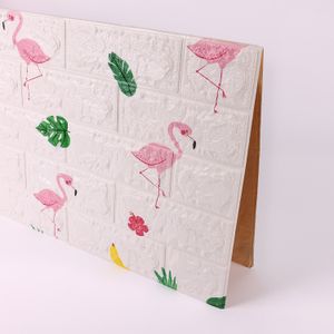 PAPEL TAPIZ 3D TROPICAL 77X70X0.5 CM MULTICOLOR