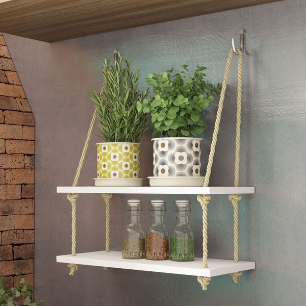 REPISA LARA 45 X 44.5 X 19 CM BLANCO