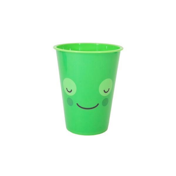 KIDO VASO ANIMALS SAPITO 450 ML VERDE