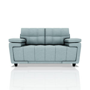 SOFA ANTONIO TELA VELVET STAR 2C CELESTE AGUA