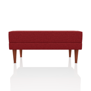 BANQUETA BERENICE TELA VELVET STAR GUINDA