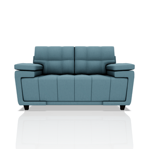 SOFA ANTONIO TELA VELVET STAR 2C TURQUESA OSCURO