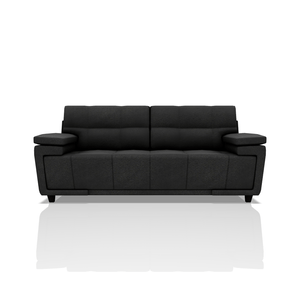 SOFA ANTONIO TELA VELVET STAR 3C NEGRO