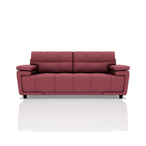 SOFA ANTONIO TELA VELVET STAR 3C PALO ROSA OSCURO