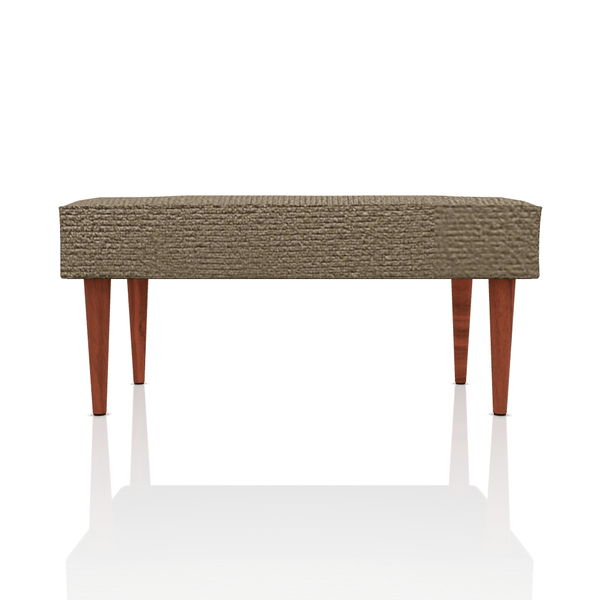 BANQUETA DIANA TELA VELVET STAR CHOCOLATE