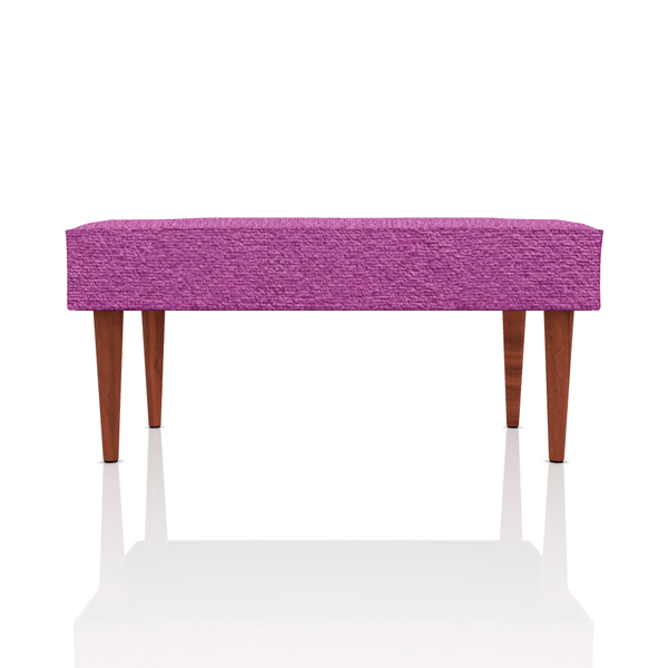 BANQUETA DIANA TELA VELVET STAR MORADO