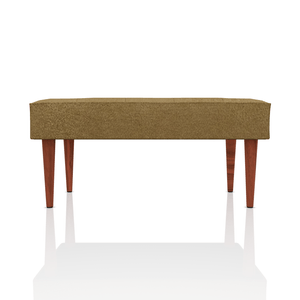 BANQUETA DIANA TELA VELVET STAR ORO