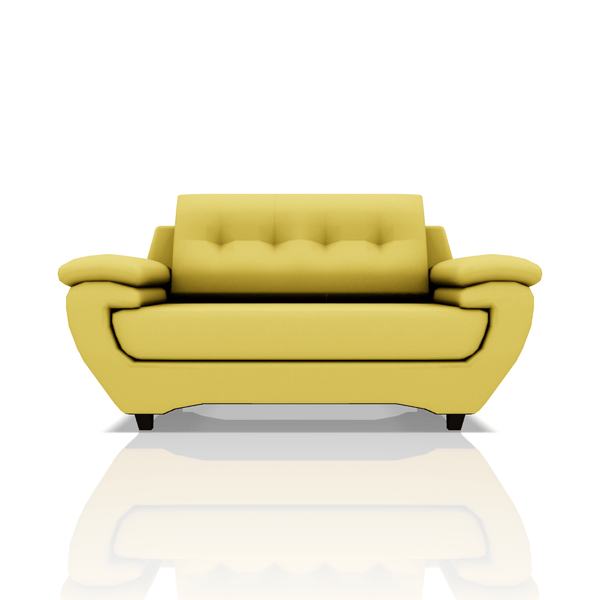 SOFA EMILIO TELA VELVET STAR 2C AMARILLO