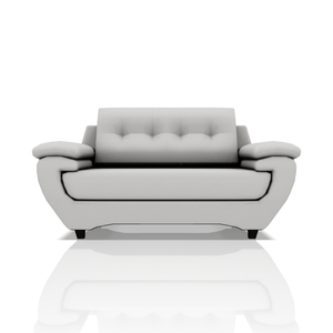 SOFA EMILIO TELA VELVET STAR 2C GRIS CLARO
