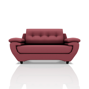 SOFA EMILIO TELA VELVET STAR 2C PALO ROSA OSCURO