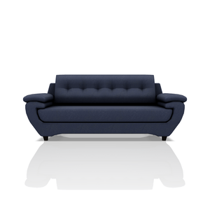 SOFA EMILIO TELA VELVET STAR 3C AZUL ATLANTICO