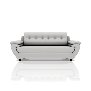 SOFA EMILIO TELA VELVET STAR 3C GRIS CLARO