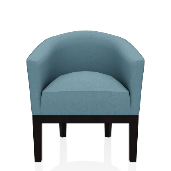 BUTACA ADELIA TELA VELVET STAR TURQUESA OSCURO