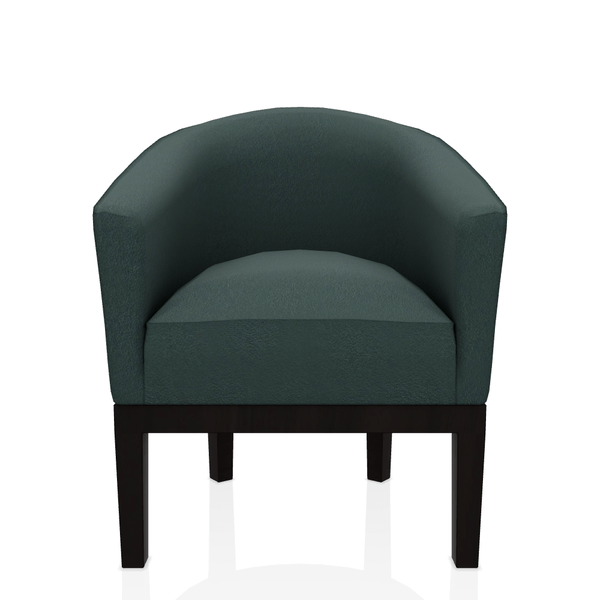 BUTACA ADELIA TELA VELVET STAR VERDE BOTELLA