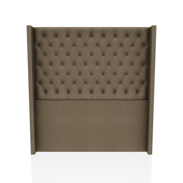 CABECERA PRINCE C.T TELA VELVET STAR 2.00 PLZ CHOCOLATE