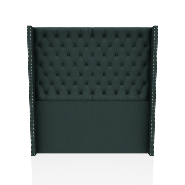 CABECERA PRINCE C.T TELA VELVET STAR 2.00 PLZ VERDE BOTELLA