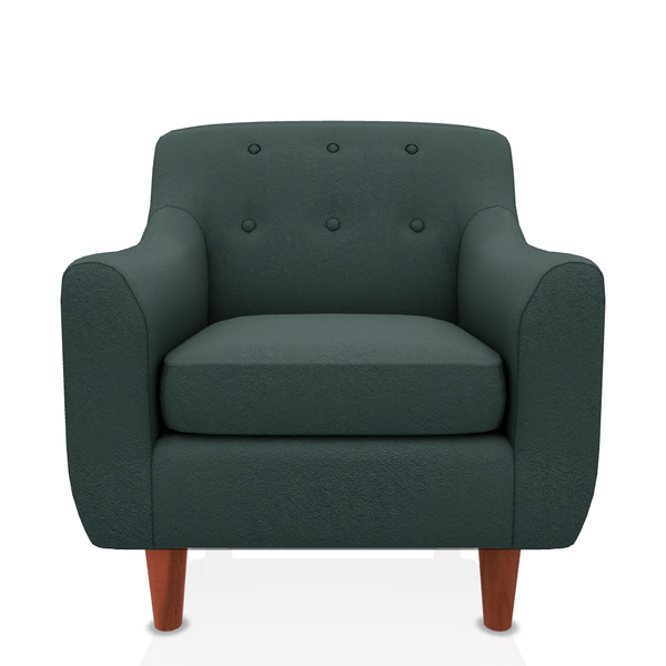 BUTACA ISMAEL TELA VELVET STAR VERDE BOTELLA