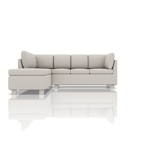 SOFA HARVY TELA VELVET STAR SECCIONAL BEIGE