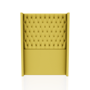 CABECERA PRINCE S.T TELA VELVET STAR 1.50 PLZ AMARILLO