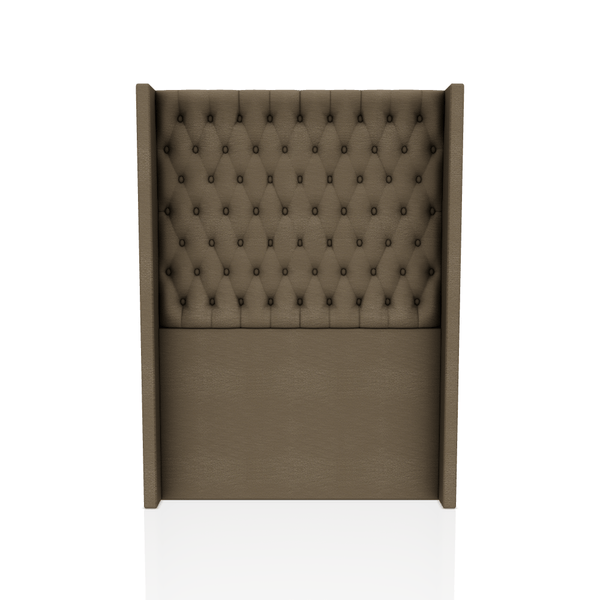 CABECERA PRINCE S.T TELA VELVET STAR 1.50 PLZ CHOCOLATE