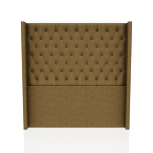 CABECERA PRINCE S.T TELA VELVET STAR QUEEN ORO