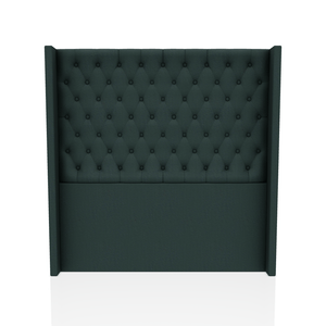 CABECERA PRINCE S.T TELA VELVET STAR QUEEN VERDE BOTELLA