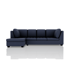 SOFA TADEO TELA VELVET STAR SECCIONAL AZUL ATLANTICO