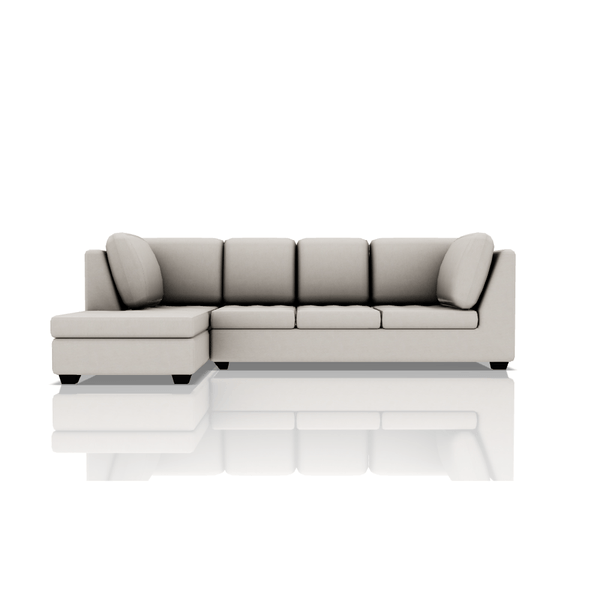 SOFA TADEO TELA VELVET STAR SECCIONAL BEIGE