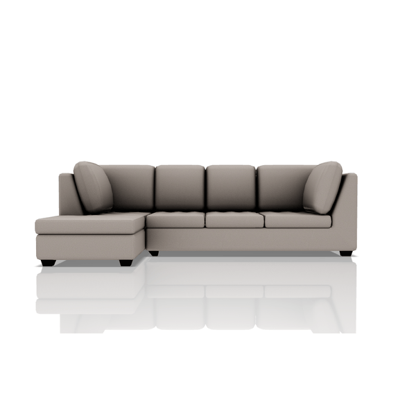 SOFA TADEO TELA VELVET STAR SECCIONAL TOPO