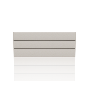 CABECERA LINEAL TELA VELVET STAR KING BEIGE