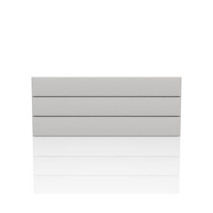CABECERA LINEAL TELA VELVET STAR KING GRIS CLARO