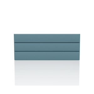 CABECERA LINEAL TELA VELVET STAR KING TURQUESA OSCURO