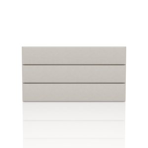 CABECERA LINEAL TELA VELVET STAR QUEEN BEIGE