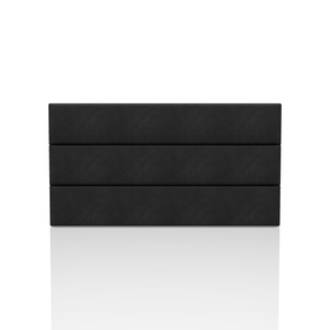 CABECERA LINEAL TELA VELVET STAR QUEEN NEGRO